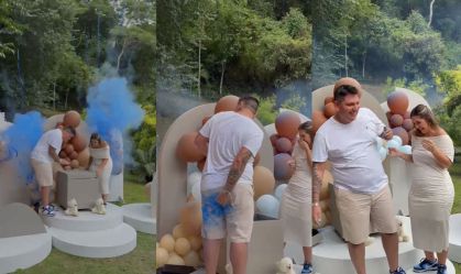 Vídeo: chá revelação viraliza ao sair pela culatra no Rio; entenda o caso