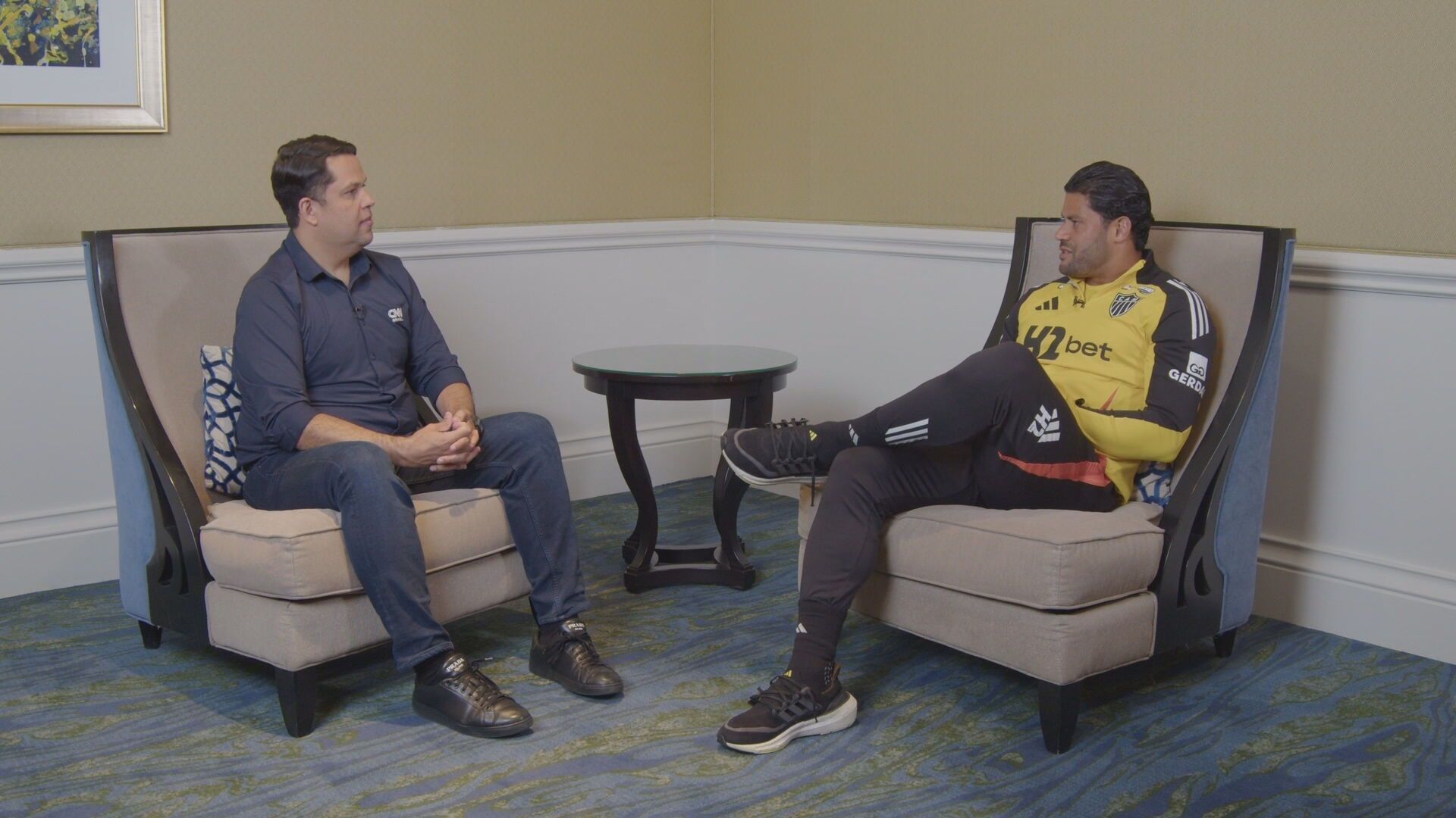 Hulk foi o convidado do CNN Esportes S/A deste domingo (26)