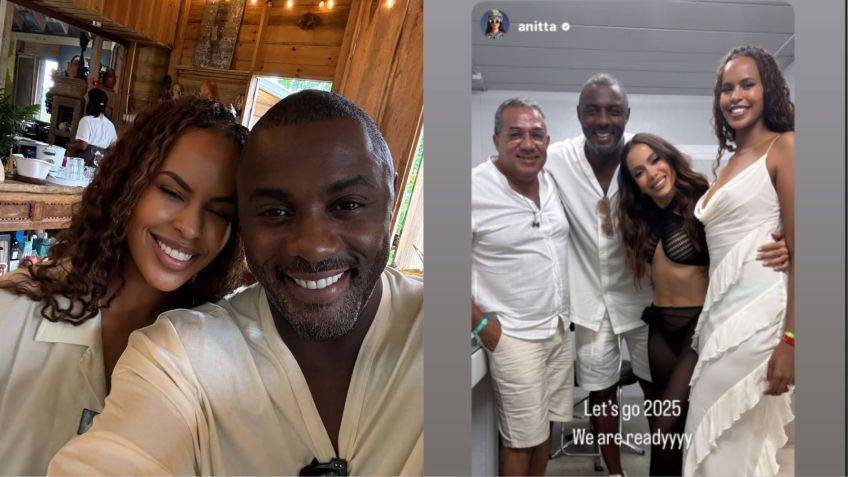 Idris Elba e sua esposa, Sabrina Elba, passaram o Réveillon no Rio de Janeiro • Instagram