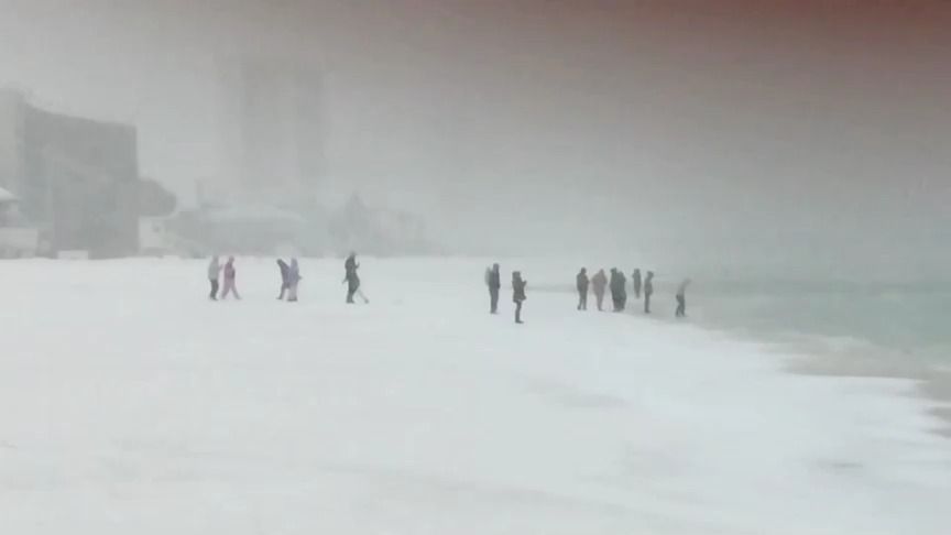 Tempestade de neve histórica atinge os EUA.