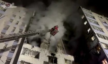 Ataque de drones russos mata três pessoas na região de Kiev, na Ucrânia