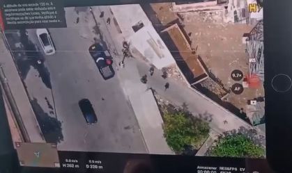 Drone flagra fuga de criminosos que invadiram a Fiocruz no RJ