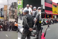 Policiais atingem imigrantes com arma de choque durante apreensão em SP