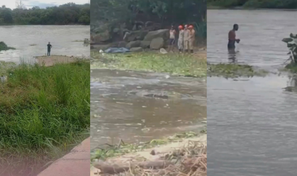 Vídeo: mulher morre após ser levada pela correnteza durante batismo no RJ