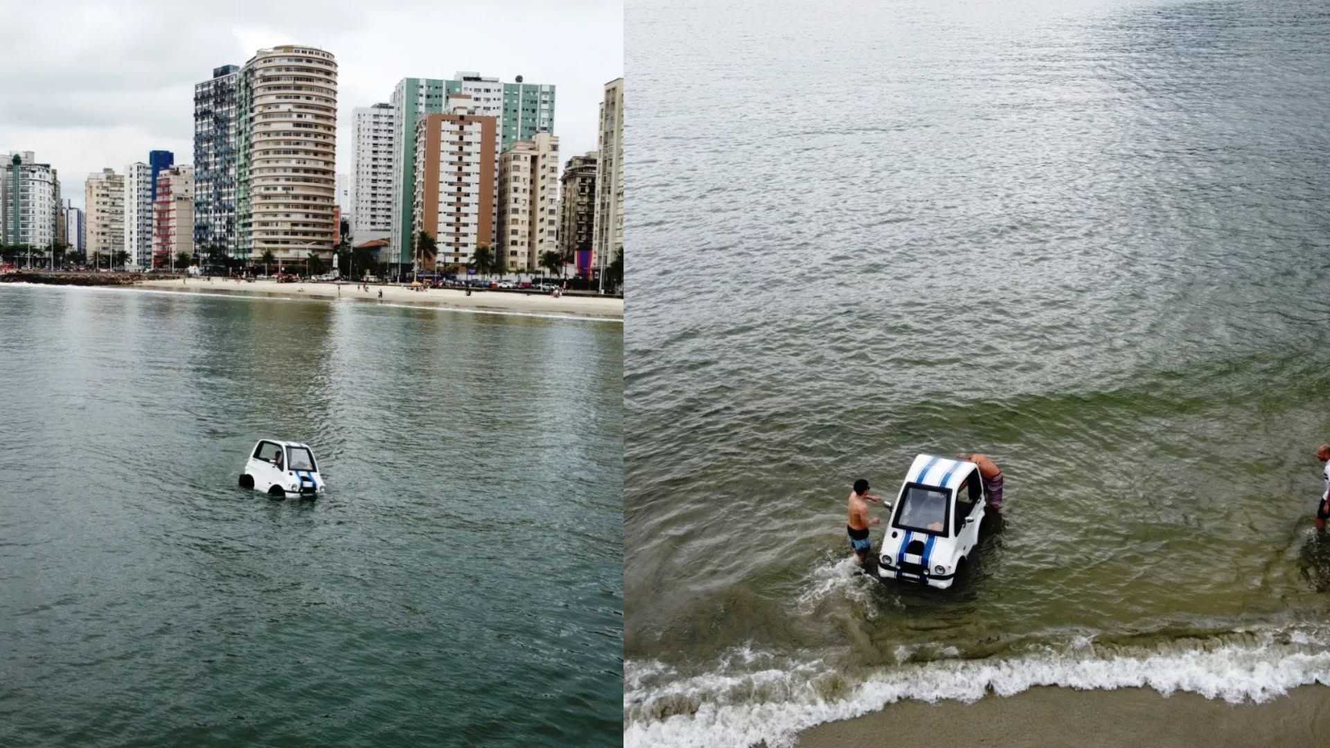 Carro Anfíbio é apreendido