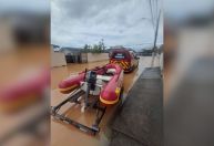 Após fortes chuvas, Santa Catarina segue em alerta para alagamentos