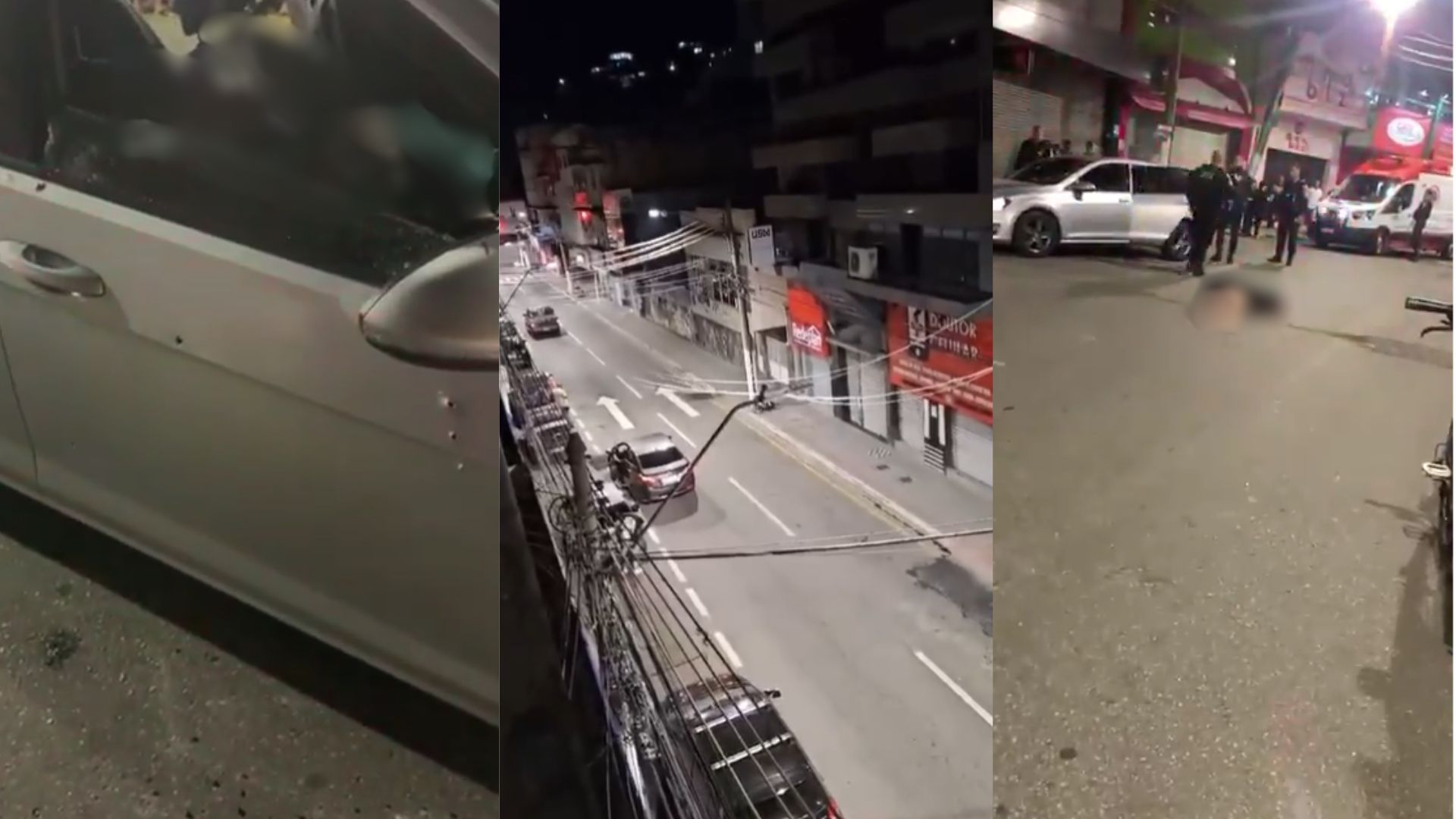 Ataque a tiros de fuzil termina com três mortos e três feridos no RJ