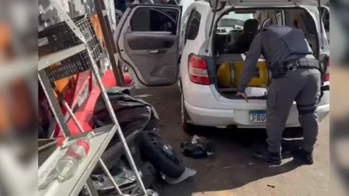 Polícia Militar descobre desmanche de veículos e prende sete pessoas em SP