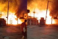 Caminhão tomba e explode após bater em muro de creche na zona Norte de São Paulo