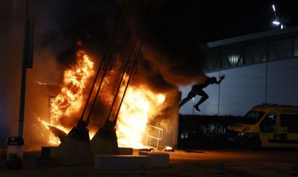 Incêndio em lojinha do Etihad Stadium antes de Manchester City x Club Brugge