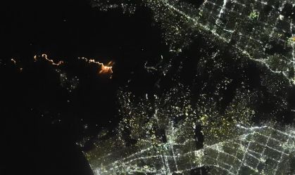 Incêndios em Los Angeles: Fotos tiradas do espaço mostram extensão do fogo