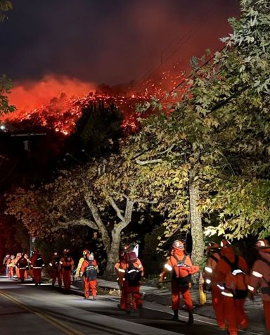 Kim Kardashian lamenta incêndios florestais em Los Angeles • Instagram/Kim Kardashian