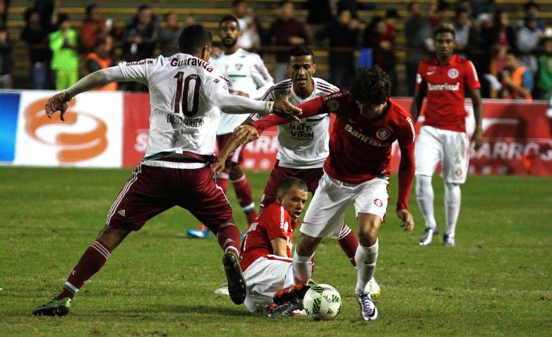 Internacional em jogo contra o Fluminense na FC Series em 2016 • Foto: Nelson Perez/Fluminense F.C.