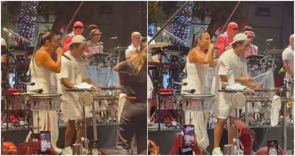 Ivete Sangalo e filho