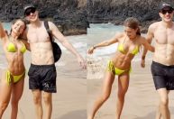Jade Picon posa com o irmão e impressiona com shape: "Passa o treino?"