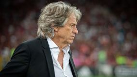 Jorge Jesus foi técnico do Flamengo em 2019, quando comandou Gabigol