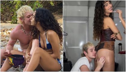Marina Sena e Juliano Floss