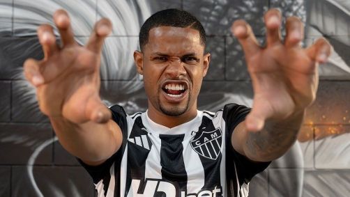 Júnior Santos foi anunciado pelo Atlético-MG