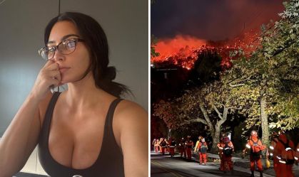 Kim Kardashian lamenta incêndios em Los Angeles: "Meu coração está partido"