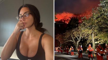 Kim Kardashian lamenta incêndios florestais em Los Angeles