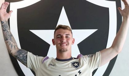 Leo Linck foi anunciado como novo reforço do Botafogo até o final de 2028