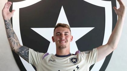 Leo Linck foi anunciado como novo reforço do Botafogo até o final de 2028