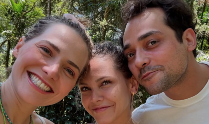 Letícia Colin parabeniza Eduardo Sterblitch: "Amigo tão querido"