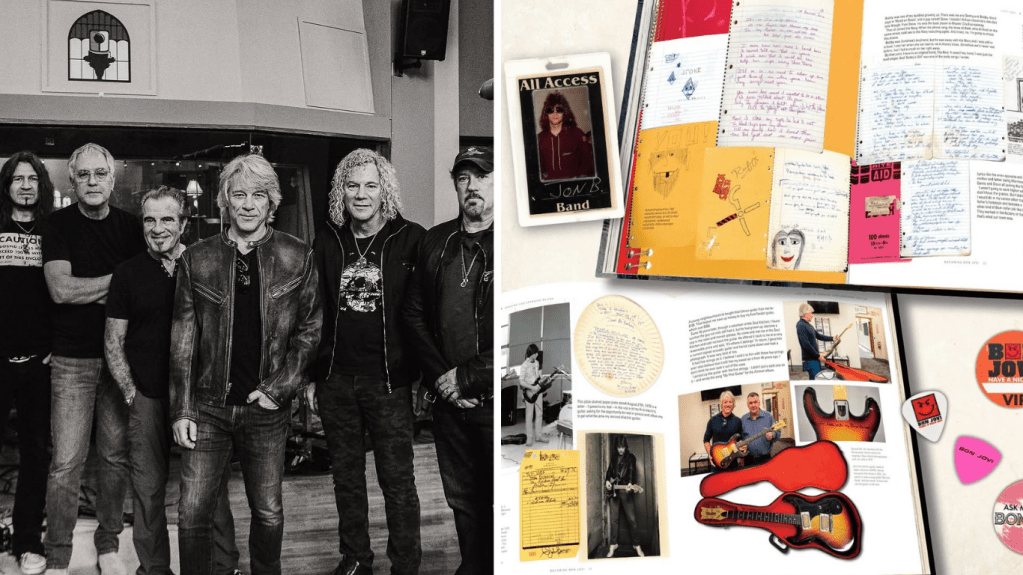 Bon Jovi anuncia livro de sua banda com conteúdos inéditos; saiba