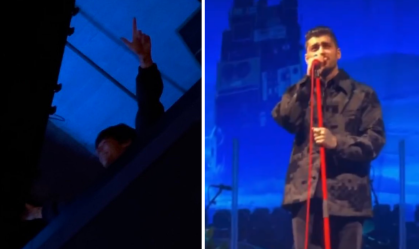 Louis Tomlinson marca presença em show de Zayn Malik em Los Angeles; veja
