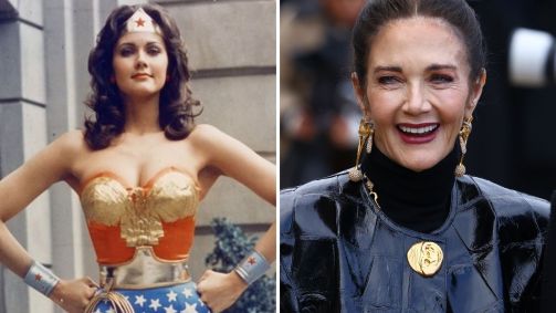 Lynda Carter marca presença na Semana de Moda de Paris