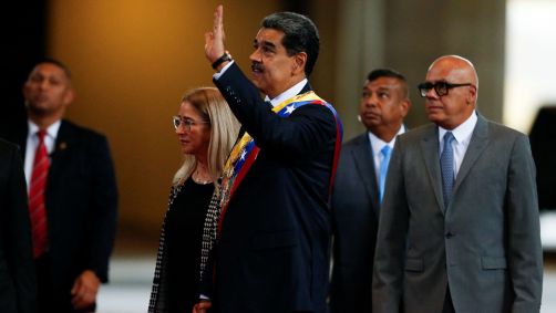 Presidente da Venezuela, Nicolás Maduro.