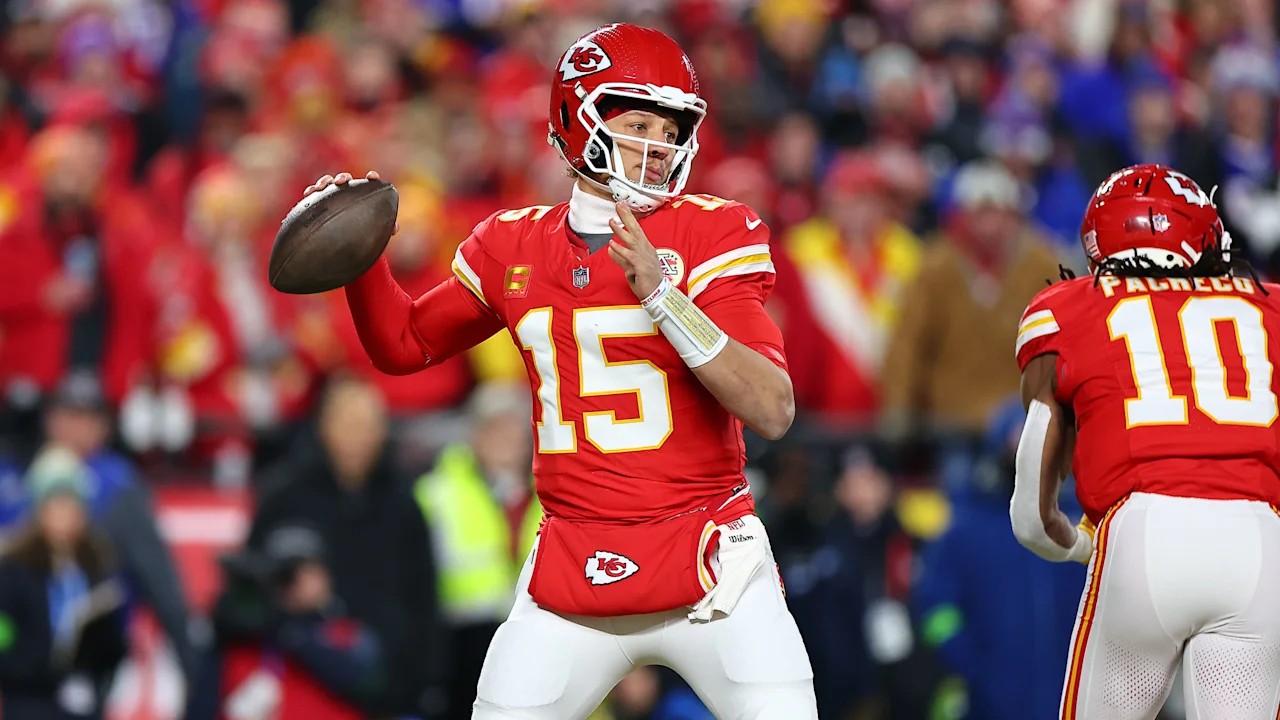 Mahomes, dos Chiefs, é um dos favoritos ao título de MVP