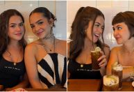 Maisa posa ao lado das amigas Mel Maia e Klara Castanho; veja