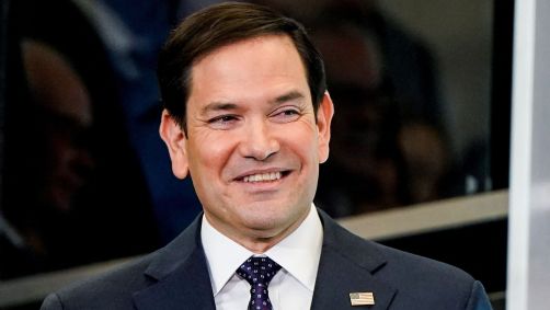 Secretário de Estado dos EUA, Marco Rubio, em Washington.