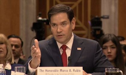 Marco Rubio promete política externa focada nos EUA em audiência no Senado