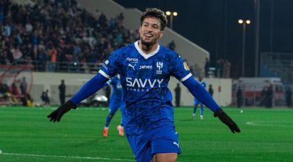 Marcos Leonardo, ex-Santos, defende o Al-Hilal