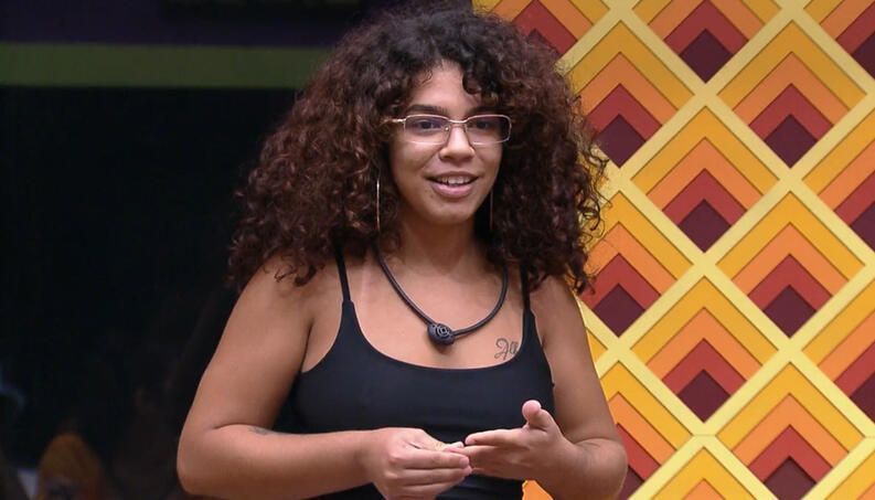 Maria Bomani, do BBB22 • Reprodução/TV Globo
