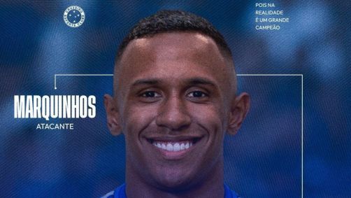 Marquinhos foi anunciado no Cruzeiro