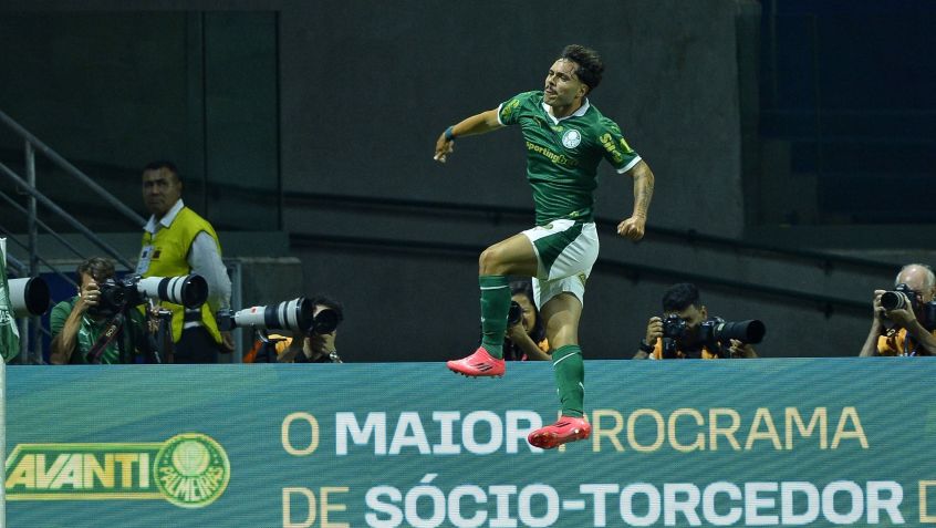 Maurício brilhou no primeiro jogo do Palmeiras na temporada • Renato Pizzuto/Agência Paulistão - Reprodução/X/Paulistao