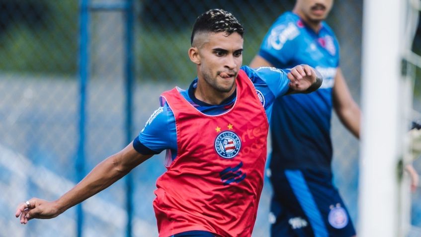 Rodrigo Nestor já treina com elenco do Bahia • Foto: Divulgação/ @ecbahia