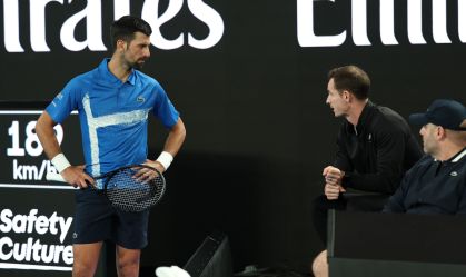 Djokovic exalta parceria com Andy Murray, agora seu treinador