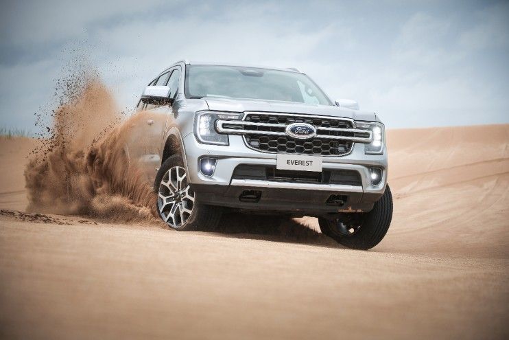 Modelo tem capacidade de passar em trechos alagados de até 80 cm • Ford/Divulgação