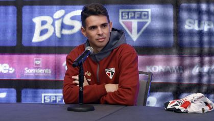 Oscar em apresentação oficial no São Paulo