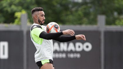 Payet em treino do Vasco