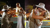 Luan Pereira faz pedido de casamento em show de Réveillon; veja momento