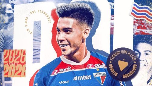 Pol Fernández é o novo reforço do Fortaleza