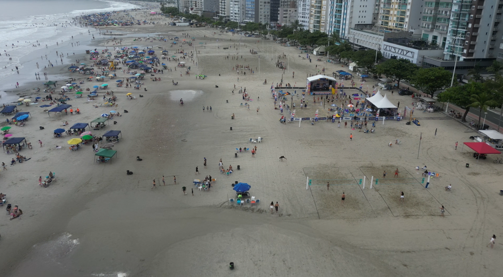 praia drone