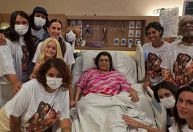 Preta Gil deixa UTI e recebe visita de Bela, Flora e Gilberto Gil no hospital