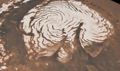 Primavera em Marte tem avalanches, explosões de gelo e dunas; veja fotos