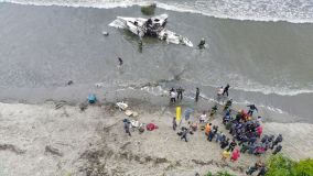 Aeronave de pequeno porte cai em Ubatuba (SP)
